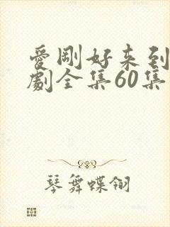 爱刚好来到电视剧全集60集在线观看