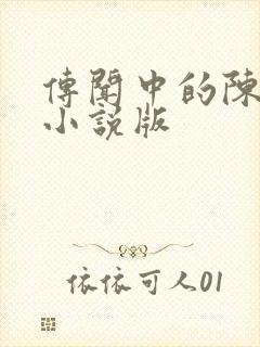 传闻中的陈芊芊小说版