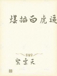 爆插白虎逼封面
