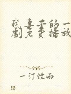 我妻子的一切韩剧免费播放