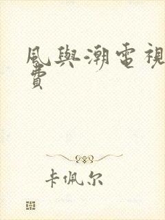 风与潮电视剧免费