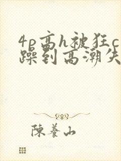 4p高h被狂c躁到高潮失禁