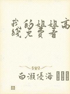 我的姐姐高清在线免费看封面
