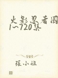 火影忍者国语版1~720集封面