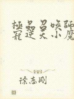 极品召唤师:盛宠逆天小魔妃 小说封面