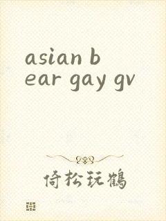 asian bear gay gv