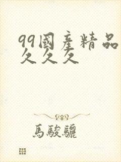 99国产精品久久久久