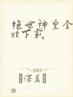 绝世神皇全文txt下载