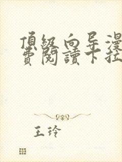 顶级向导漫画免费阅读下拉式