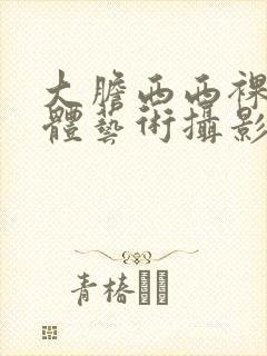 大胆西西裸体人体艺术摄影