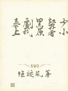 泰剧黑帮少爷爱上我原著小说