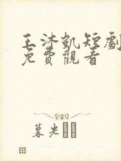 王沐凯短剧全集免费观看封面