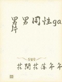 男男同性gay片封面