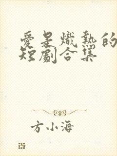 爱是炽热的秘密短剧合集