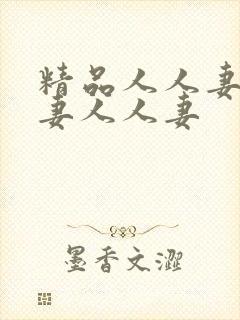 精品人人妻人人妻人人妻