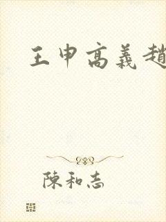 王申高义赵振