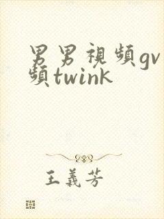 男男视频gv视频twink