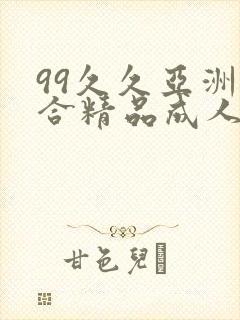 99久久亚洲综合精品成人