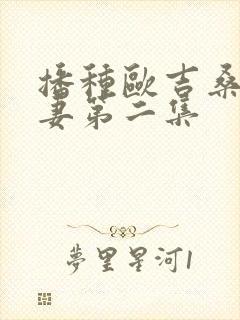 播种欧吉桑与人妻第二集