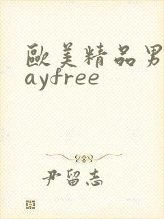 欧美精品男同gayfree封面