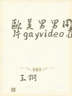 欧美男男同性恋片gayvideo在线看封面