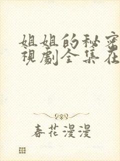 姐姐的秘密2电视剧全集在线观看封面