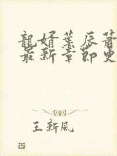 龙婿叶辰萧初然最新章节更新封面