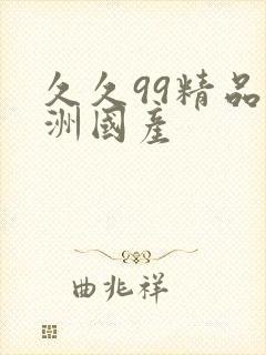 久久99精品亚洲国产