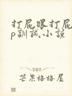 打屁眼打屁股sp训诫小说封面