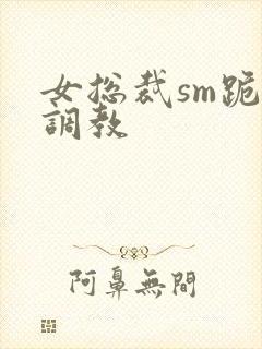 女总裁sm跪爬调教