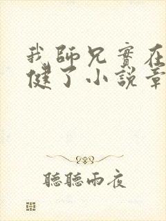 我师兄实在太稳健了小说章节目录