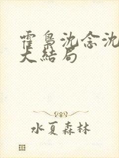 霍枭沈念沈莹莹大结局