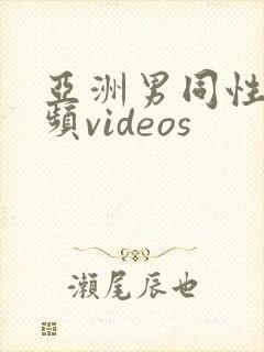 亚洲男同性恋视频videos