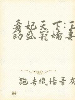 毒妃天下:王爷的盛宠娇妻在线全文阅读