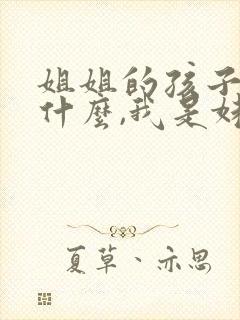 姐姐的孩子叫我什么,我是妹妹封面