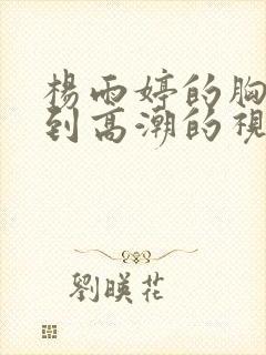 杨雨婷的胸被揉到高潮的视频在线播封面