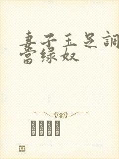 妻子玉足调教我当绿奴