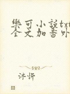 乐可小说txt全文加番外