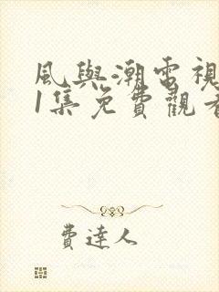 风与潮电视剧31集免费观看