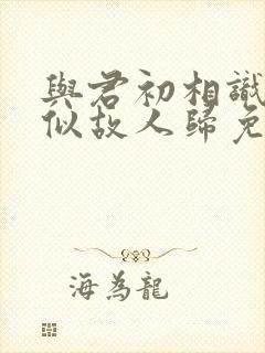 与君初相识·恰似故人归免费观看