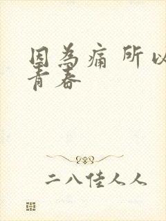 因为痛 所以叫青春封面