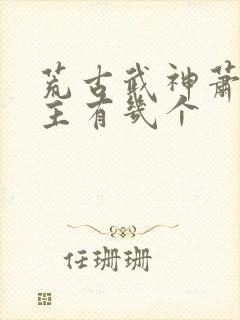 荒古武神萧云女主有几个