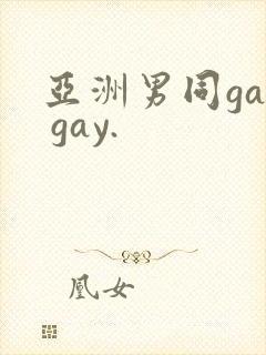 亚洲男同gay gay.