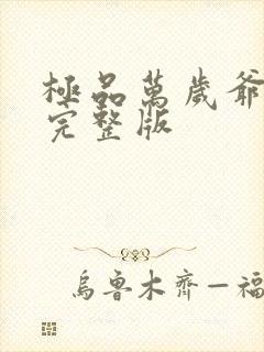 极品万岁爷免费完整版
