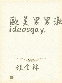 欧美男男激情videosgay,