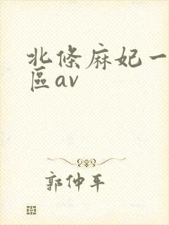 北条麻妃一区二区av