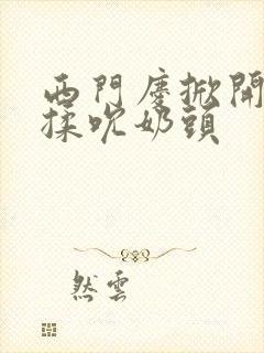 西门庆掀开奶罩揉吮奶头