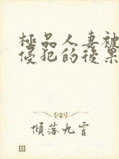 极品人妻被黑人侵犯的后果