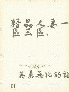 精品人妻一区二区三区,