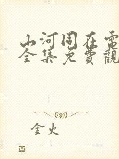 山河同在电视剧全集免费观看西瓜